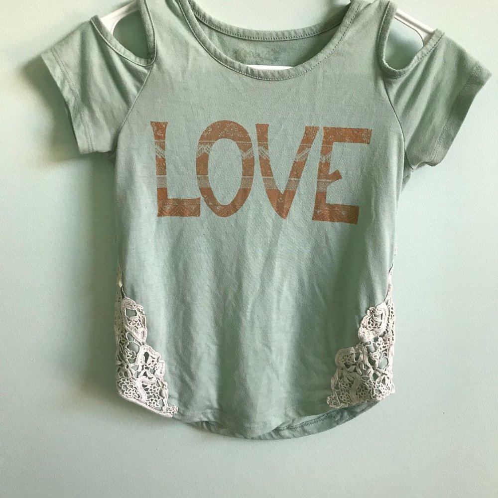 Open Shoulder T-shirt